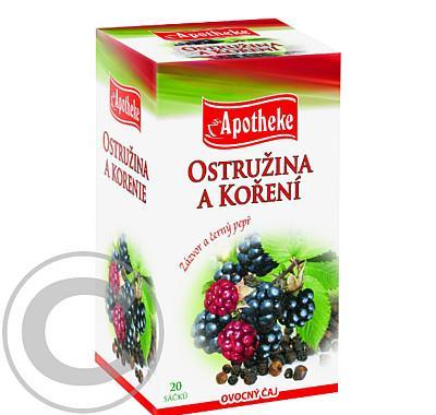 Apotheke Ostružina a koření čaj 20x2g