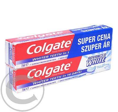 Colgate Zubní pasta White duo 2x 75 ml