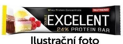 EXCELENT protein bar DOUBLE, 40 g, čokoláda   nugát s brusinkami