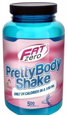 Fat Zero Pretty Body shake, citrón - jogurt, 500 g, Fat, Zero, Pretty, Body, shake, citrón, jogurt, 500, g