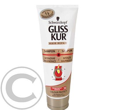 GLISS KUR intensive regenerační šampon Colour Protect 30 250ml, GLISS, KUR, intensive, regenerační, šampon, Colour, Protect, 30, 250ml