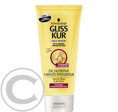 GLISS KUR regenerační maska oil nutritive,200ml žlutý