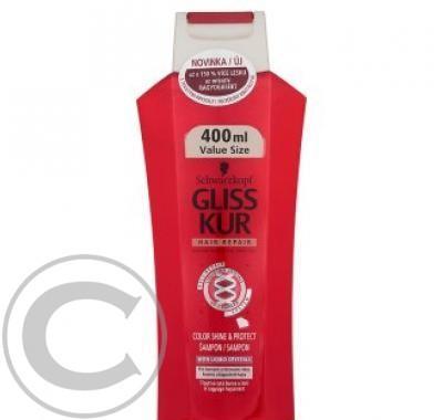 GLISS KUR regenerační šampon 400ml color shine&protec