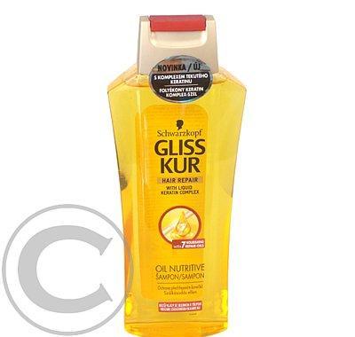 GLISS KUR regenerační šampon 400ml Oil Nutritive