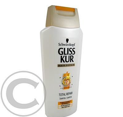 GLISS KUR Regenerační šampon Total Repair 19 250ml, GLISS, KUR, Regenerační, šampon, Total, Repair, 19, 250ml