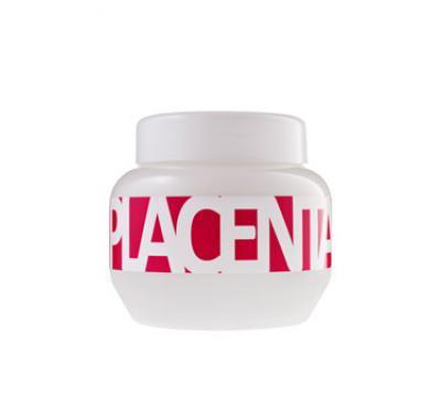 Kallos Placenta Hair Mask Maska pro suché a poškozené vlasy 275 ml