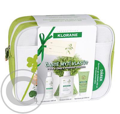 KLORANE Avoine šampon 200ml Lait 200ml Gel 200ml