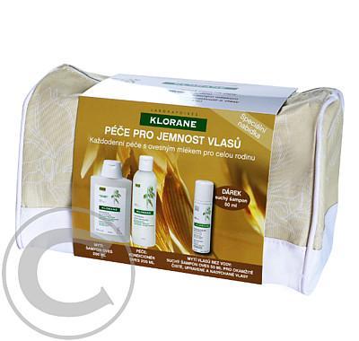 KLORANE Avoine shp 200ml Lait 200ml Dry shampon 50ml