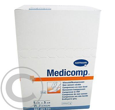 Kompres Medicomp ster. 5 x 5cm / 25 x 2 ks 4217216, Kompres, Medicomp, ster., 5, x, 5cm, /, 25, x, 2, ks, 4217216