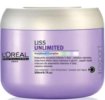 L´OREAL Paris Expert Liss Unlimited Mask 200 ml Maska pro uhlazení nepoddajných vlasů