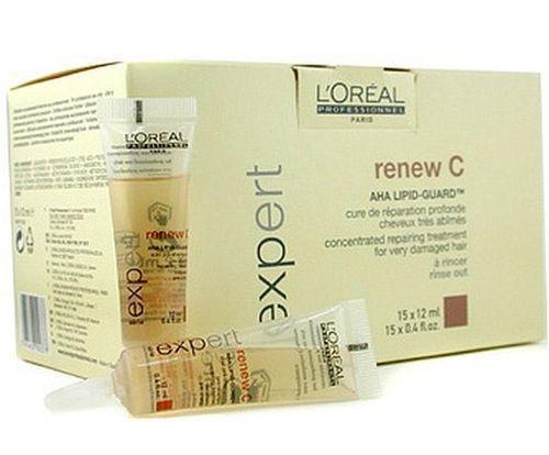 L´Oreal Paris Expert Renew C  180ml 15x 12ml Single Dose Sérum pro velmi poškozené vlasy - 15 ampulí