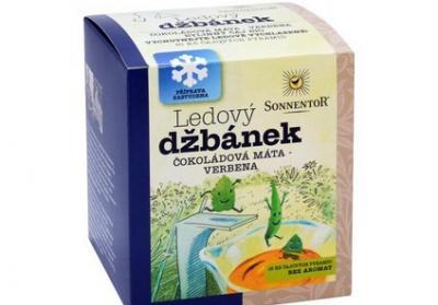 Ledový džbánek Máta čokoládová-Verbena Bio 32g pyramidové sáčky