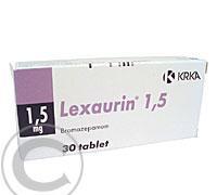 LEXAURIN 1,5  30X1.5MG Tablety, LEXAURIN, 1,5, 30X1.5MG, Tablety