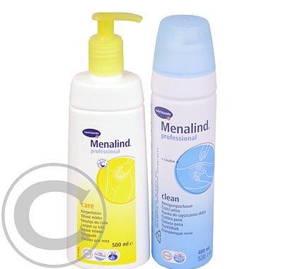 MENALIND profesionální čistící pěna 400 ml   čistící tělové mléko 500 ml