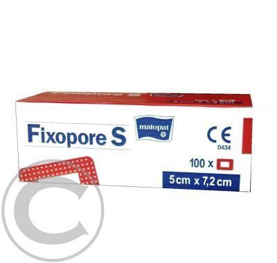 Fixopore S 5 x 7.2 cm á 100 ks. sterilní náplast