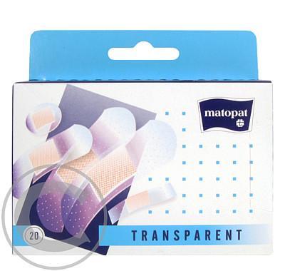 Náplast Matopat Transparent 20ks, Náplast, Matopat, Transparent, 20ks