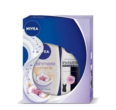 NIVEA kazeta pro ženy INVISIBLE ROSE sprchový gel   deo