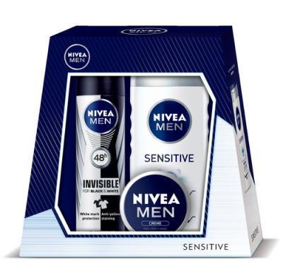 NIVEA MEN kazeta DEO SENSITIVE sprchový gel   deo   krém