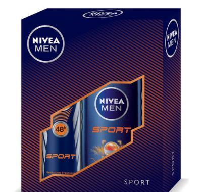 NIVEA MEN Kazeta DEO SPORT sprchový gel   deo