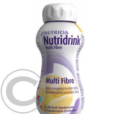 NUTRIDRINK MULTI FIBRE S PŘÍCHUTÍ  BANÁN  1X200ML Roztok