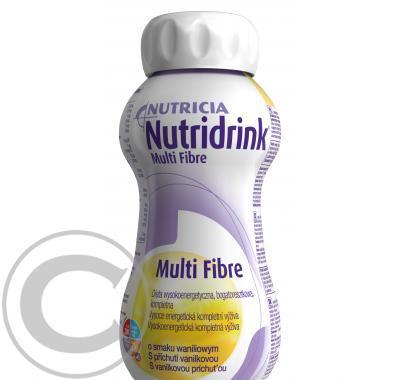 NUTRIDRINK MULTI FIBRE S VANIL.  1X200ML Roztok