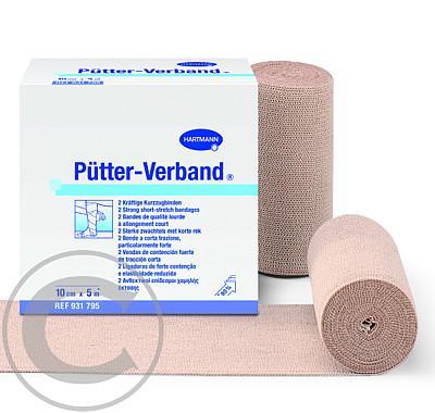 Obinadlo elastické Pütter 8 cmx5 m obv.svorka, Obinadlo, elastické, Pütter, 8, cmx5, m, obv.svorka