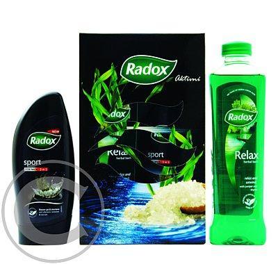 RADOX for men kazeta aktivní (pěna, sprchový gel)