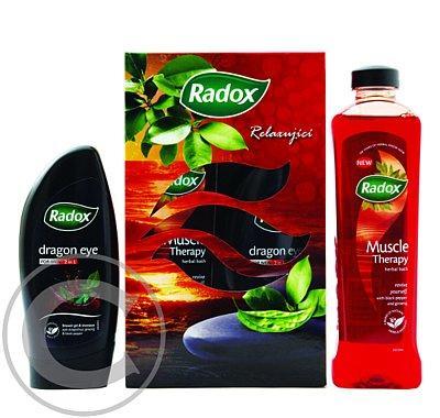 RADOX for men Relaxující Kazeta sprchový gel 250ml Bath Foam500ml