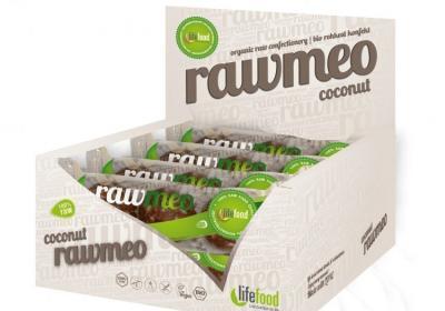 RAWMEO dezertní kuličky Kokosové BIO 60g, RAWMEO, dezertní, kuličky, Kokosové, BIO, 60g
