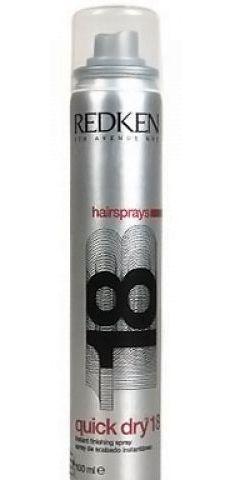 Redken Quick Dry 18 Hairprays  400ml Silný rychlolak na vlasy