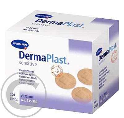 Rychloobvaz DERMAPLAST sensitive spots kulaté 200ks, Rychloobvaz, DERMAPLAST, sensitive, spots, kulaté, 200ks