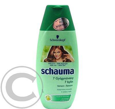 SCHAUMA šampon 7 bylin, 250ml zelený