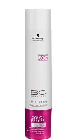 Schwarzkopf BC Bonacure Color Freeze Silver Shampoo  250ml Šampon se stříbrnými reflexy