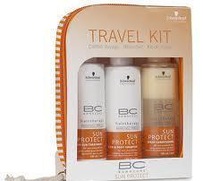 Schwarzkopf BC Bonacure Sun Protect Travel Kit  300ml 100ml Sun Protect Hair Body