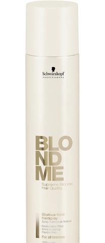 Schwarzkopf Blond Me Glorious Hold Hairspray  300ml Zářivý sprej pro flexibilní fixaci