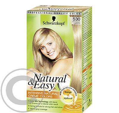 SCHWARZKOPF natural&easy 530 světle plavá, SCHWARZKOPF, natural&easy, 530, světle, plavá