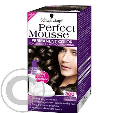 SCHWARZKOPF Perfect Mousse 300 černohnědý, SCHWARZKOPF, Perfect, Mousse, 300, černohnědý