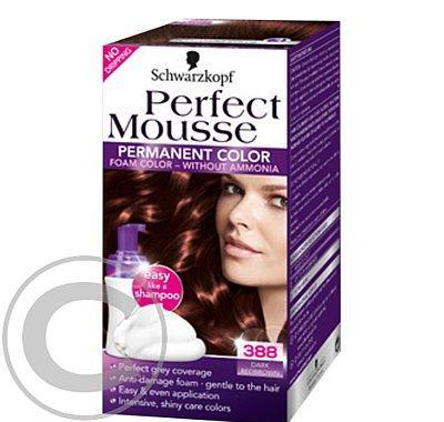 SCHWARZKOPF Perfect Mousse 388 tmavě červenohnědý, SCHWARZKOPF, Perfect, Mousse, 388, tmavě, červenohnědý