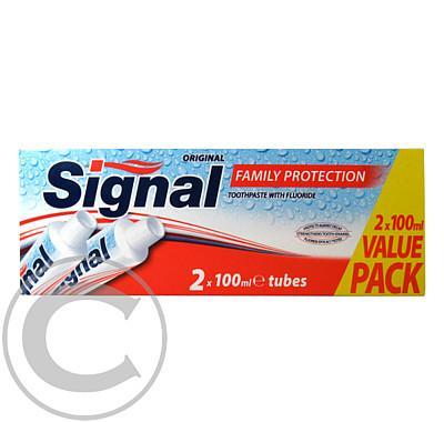 Signal zubní pasta Original Family Protection 2x100ml, Signal, zubní, pasta, Original, Family, Protection, 2x100ml