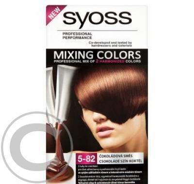 Syoss MIXING Color 5-82 čokoládová směs 60ml, Syoss, MIXING, Color, 5-82, čokoládová, směs, 60ml