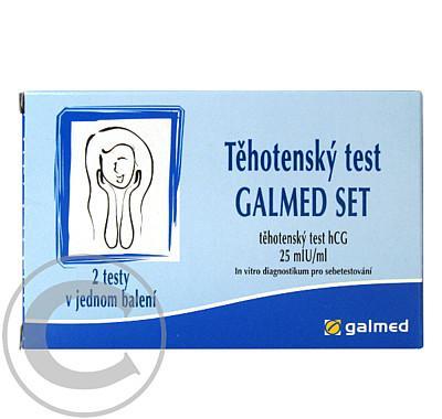 Těhotenský test hCG Galmed Set, Těhotenský, test, hCG, Galmed, Set