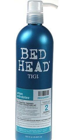 Tigi Bed Head Recovery Shampoo  2000ml Šampon pro silně poškozené vlasy, Tigi, Bed, Head, Recovery, Shampoo, 2000ml, Šampon, silně, poškozené, vlasy