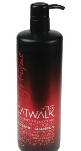 Tigi Catwalk Sleek Mystique Glossing Shampoo  300ml Šampon na vyhlazení vlasů, Tigi, Catwalk, Sleek, Mystique, Glossing, Shampoo, 300ml, Šampon, vyhlazení, vlasů