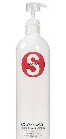 Tigi S Factor Color Savvy Shampoo  2000ml Šampon pro melírované a odbarvené vlasy, Tigi, S, Factor, Color, Savvy, Shampoo, 2000ml, Šampon, melírované, odbarvené, vlasy