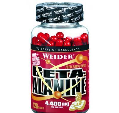 Beta-Alanine, 120 kapslí, Weider