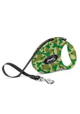 Vodítko FLEXI Fashion M 5m/25kg Pásek Camo